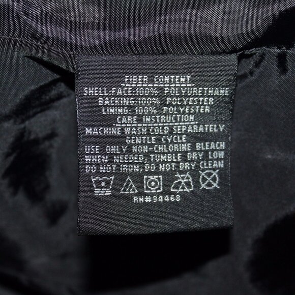 Braetan Large 3 Button Lined Outerwear Black Modern Packable Rain Trench Coat - Picture 10 of 10